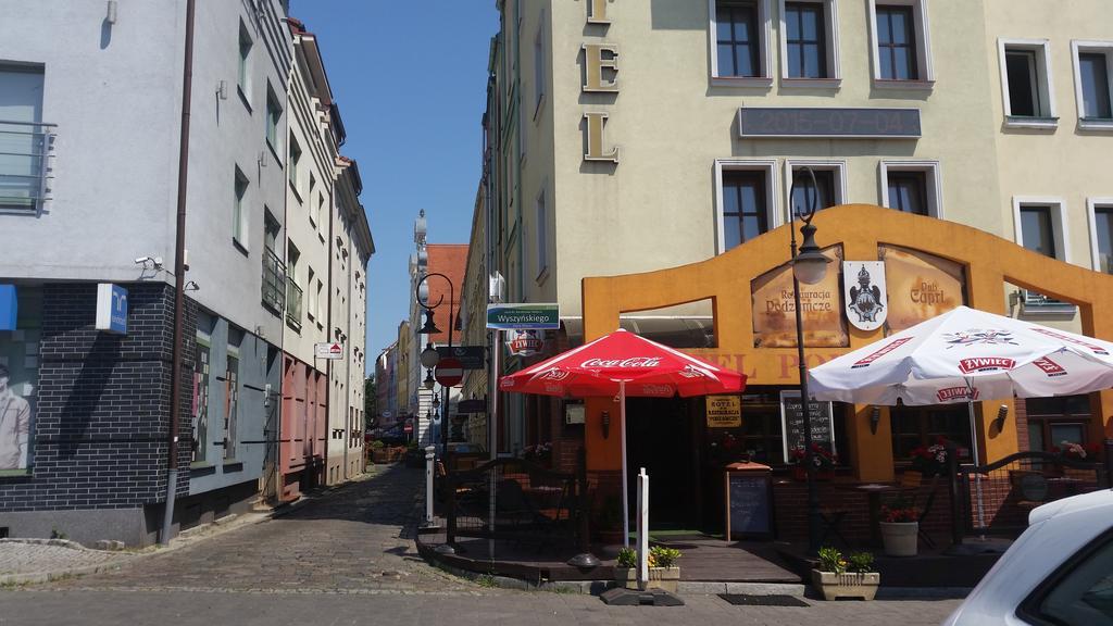 Hotel Restauracja Podzamcze Szczecin Dış mekan fotoğraf